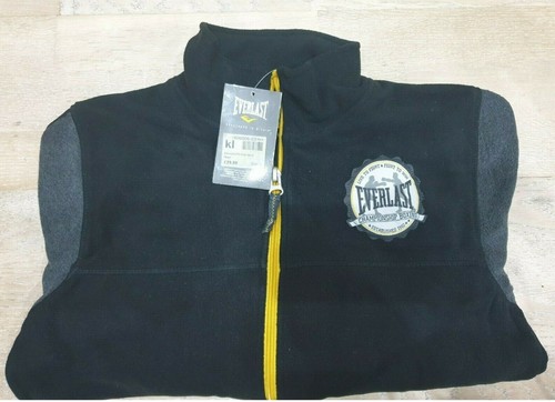 Everlast jacket black fleece - black,
