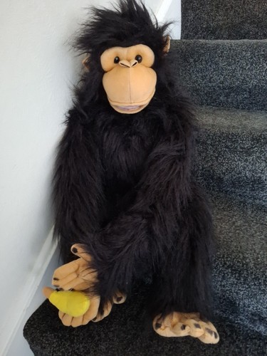 Large chimp hand arm puppet - large, hand/