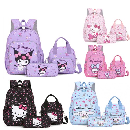 Girls school backpack cartoon - girls,