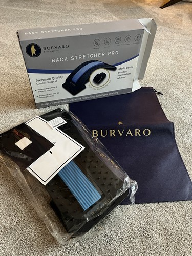 Burvaro back stretcher pro - back,