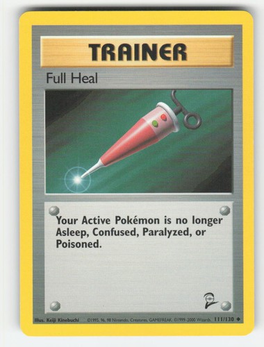 Pokemon full heal - 111, set