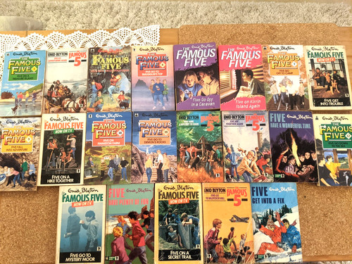 Famous five vintage set 21 - five,