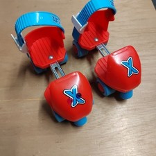 Xootz Beginner Skates Infant Quad Roller Skates Kids Red Blue