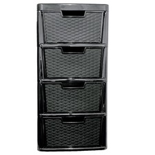 Large Plastic Rattan Drawer