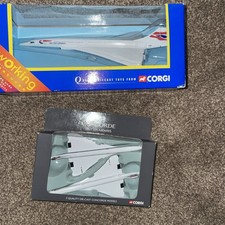 2 Vintage CORGI Concorde Sets