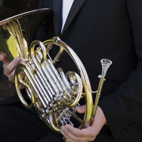 French horn mouthpiece - french,