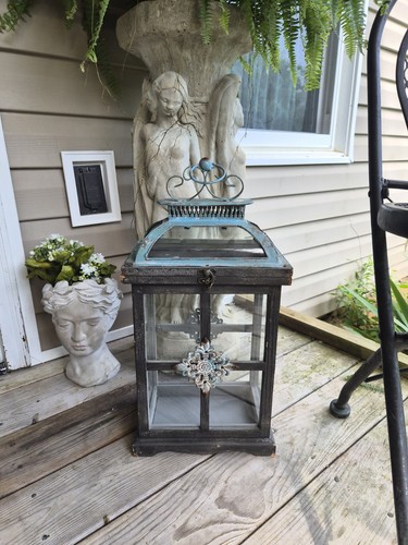 Vintage distressed teal - vintage,