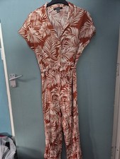 Primark Size 8 Brown Leaf