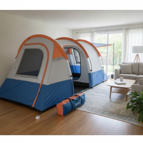 Man camping tent - 2-3,
