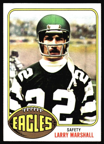 1976 topps larry marshall - topps,