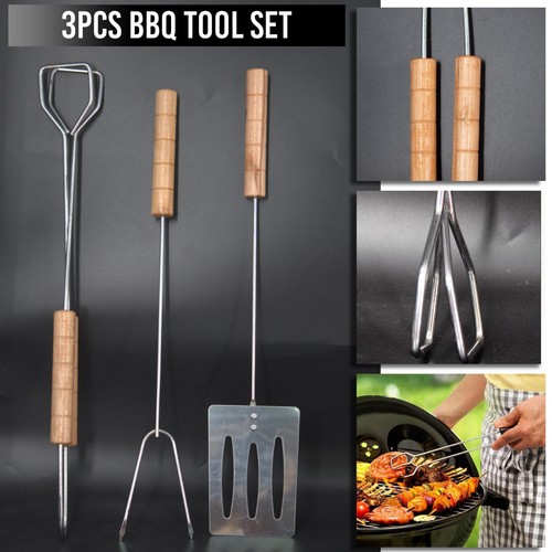Grill tool set 3pcs - tool, bbq