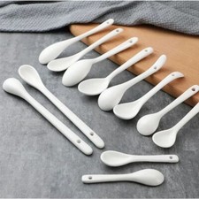 1pc Ceramic Long Handle Spoons
