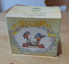 Leonardo porcelain figures of 2 Kingfishers