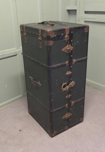 French fitted steamer trunk - fitted, or