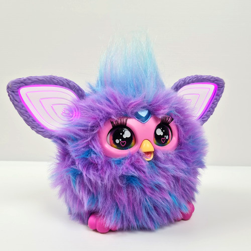 Furby purple interactive toy - furby,