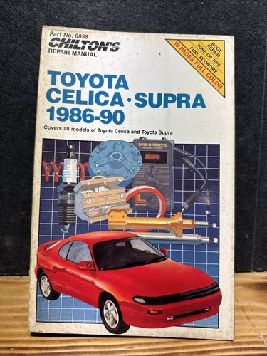 Chilton repair manual toyota - manual,