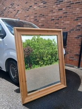 Large solid pine moulded frame - solid,