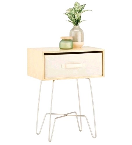 Mdesign side table nightstand - table,