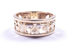 Gold ring 9 carat yellow