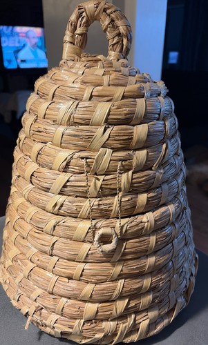 Hand woven grass straw - woven,