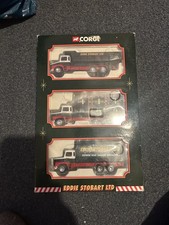 Corgi 1/64 Scale Diecast 60011 - 3 Piece Scania Truck Set - Eddie Stobart Ltd