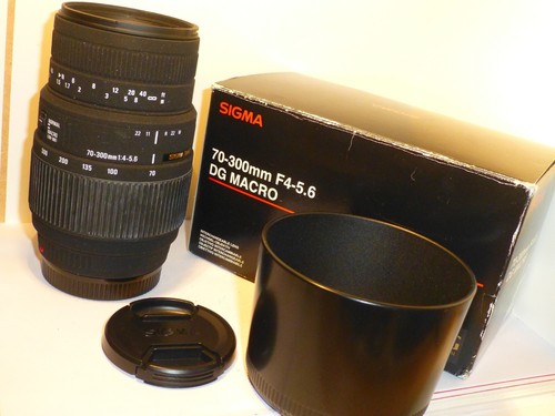 Sigma 300mm 6 - 70-300mm, f4-5.6