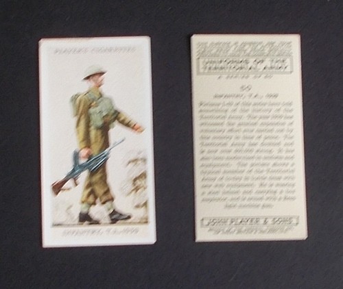 John player cigarette cards - player,