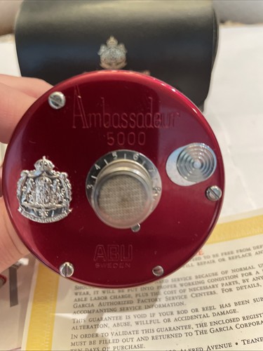 Vintage abu ambassadeur 5000 - abu,
