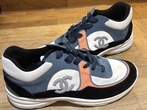 Mens chanel logo sneaker - chanel,