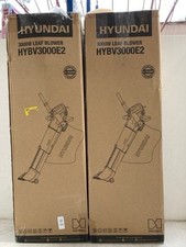 2 X HYUNDAI 3000W LEAF BLOWERS