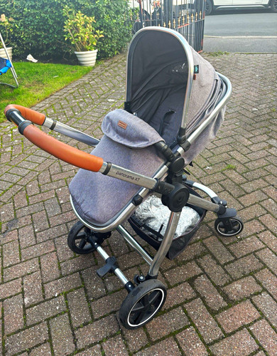 Panorama grey pushchair - panorama,