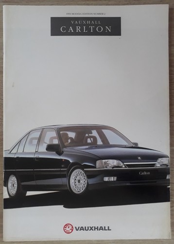 Vauxhall carlton brochure 1991 - brochure,