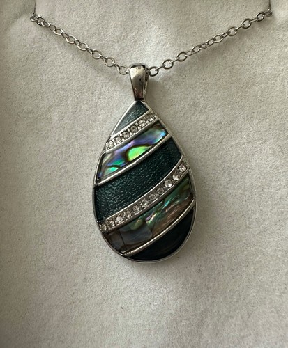 Abalone paua shell necklace - paua,