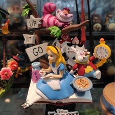 Alice in Wonderland Scene Story Figure Figurine Toy Xmas Gift Ornament 17cm Gift