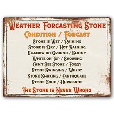 Weather Forcast Stone funny