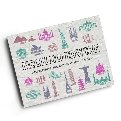 Print heckmondwike west - print,