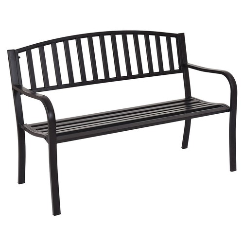 Outdoor garden bench steel - garden,