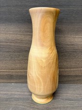 Hand turned wooden vase - hand,