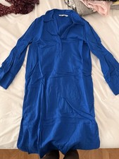 Zara Cobalt Blue Small Midi Dress 8