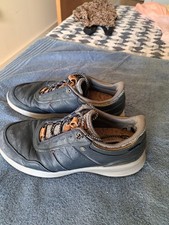 FOOTJOY STRATOS Golf Shoes, UK 9.5, Blue, Leather, Spikeless, Waterproof, VGC