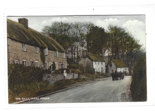Printed postcard the folly - ,