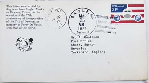 Usa 1977 commem cover carried - usa,