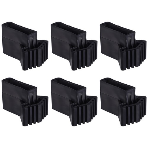6pcs black reusable ladder - reusable,