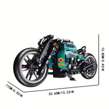 High-Tech Classic Motorbike