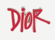 DIOR x Shawn Belt Buckle Red 