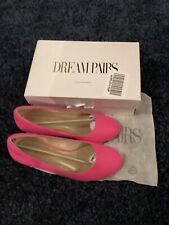 Fuschia pink shoes size 7