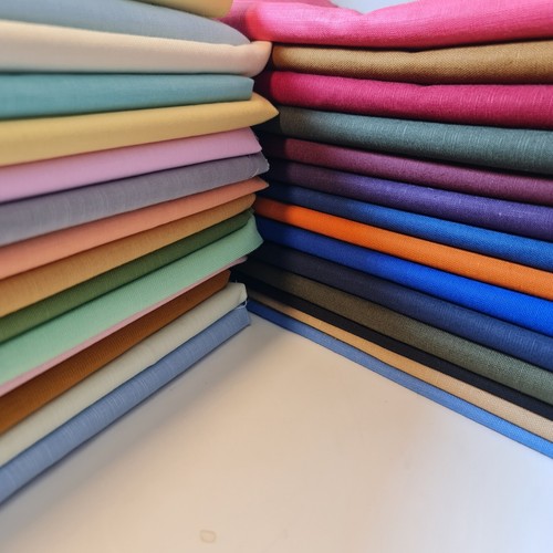 Plain 100 cotton linen - plain,