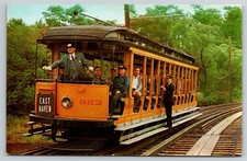 Open Bench Trolley Car Train