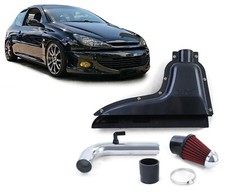 CARBON LOOK AIR INTAKE WITH SPORTS FILTER FOR PEUGEOT 206 1.0-1.6L