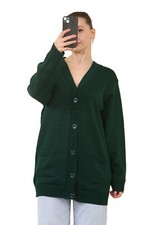 Ladies VNeck 5 Button Knit